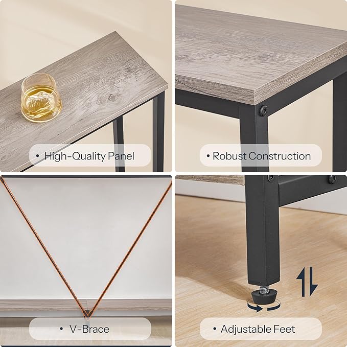 HOOBRO 78.7" Extra Long Sofa Console Table - Image 7