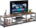 VECELO TV Stand for Televisions up to 80 Inch 70" Entertainment Center by VECELO