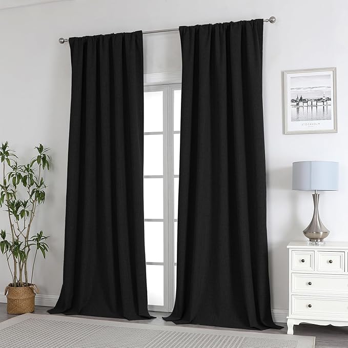 Joydeco Custom 100% Blackout Long Drapes - Image 8
