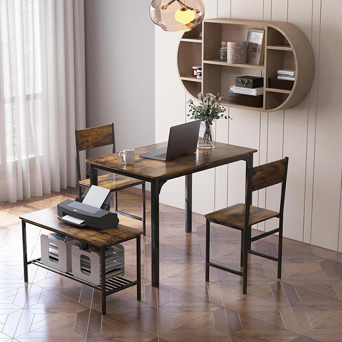 Giantex Dining Table Set for 4, Kitchen Table - Image 3