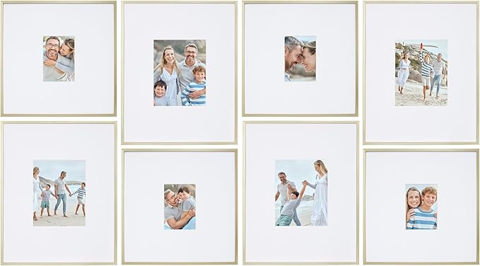 Camden Reed Arcadia 8 Piece Oversized Gallery Wall Frame, 16x20 and 16x16 Inch by CamdenReed