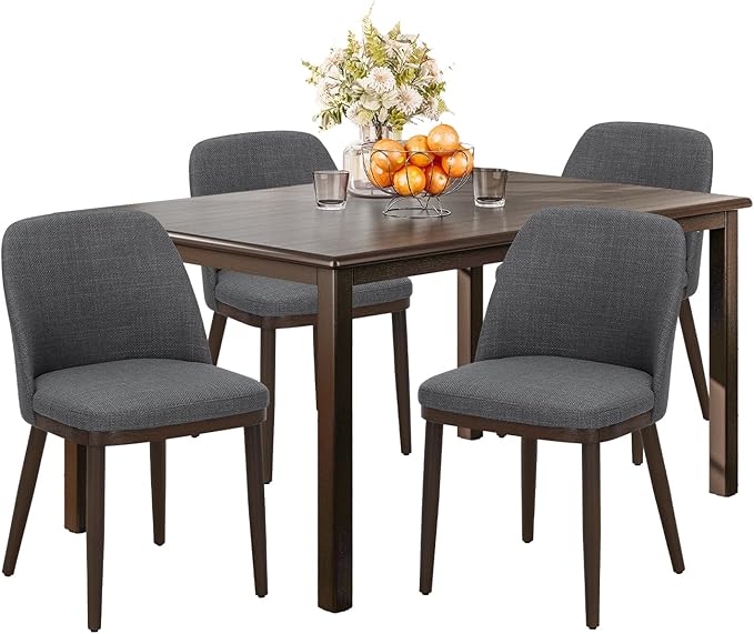 COLAMY 60 Inch Rectangular Kitchen Dining Table by COLAMYINC