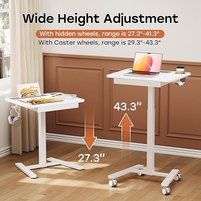 Mobile Small Standing Desk - Image 4