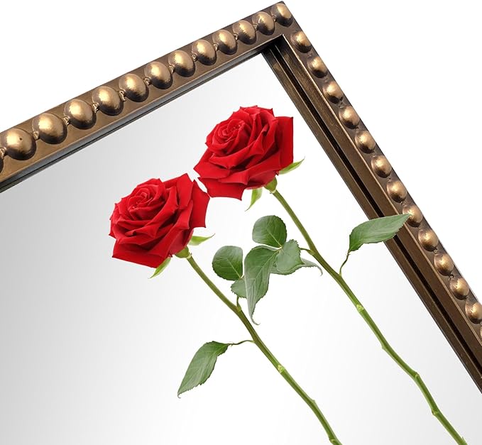 ironsmithn Gold Arched Mirror, Metal Decorative Accent Mirrors - Image 4