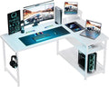 GTRACING Gaming Desk L Shaped Desk Carbon Fiber Style Computer Desks Compatible by GtracingDirect