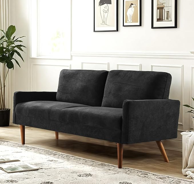 Kent Velvet Sofa, European Style - Image 2