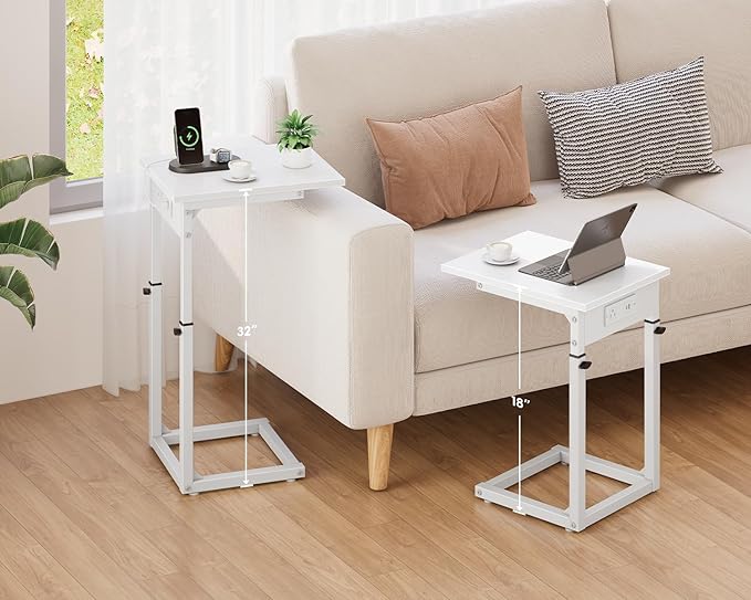Vagusicc C Shaped End Table - Image 2
