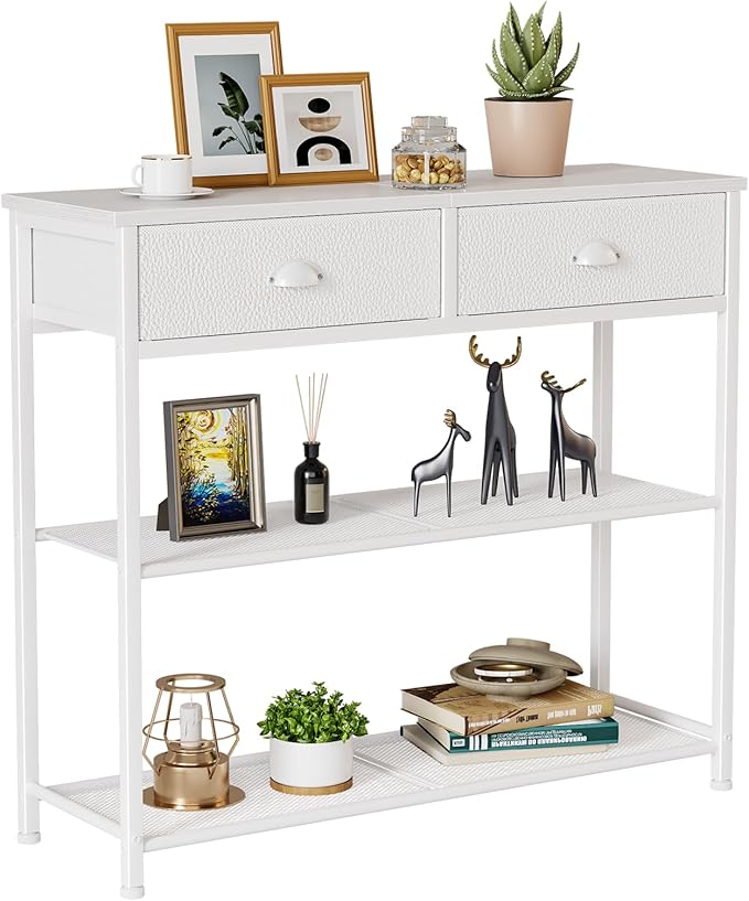 Furologee 30'' Entryway Table, Narrow Sofa Table by Furologee
