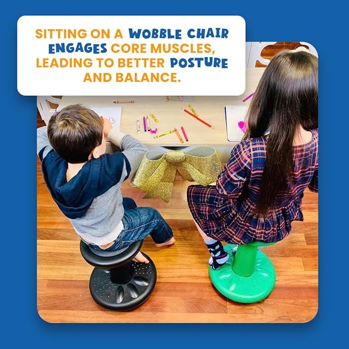 ActiveChairs Adjustable Wobble Stool, Flexible Classroom Seating, Improves Focus - Image 7