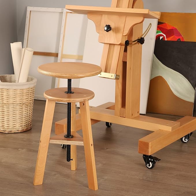 VISWIN Adjustable Drafting Stool - Image 2