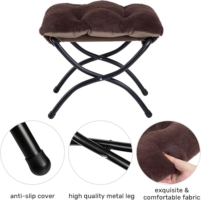 HollyHOME Fabric Lazy Chair - Image 8