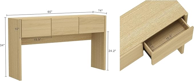 Manhattan Comfort Linda Modern Console Table - Image 3