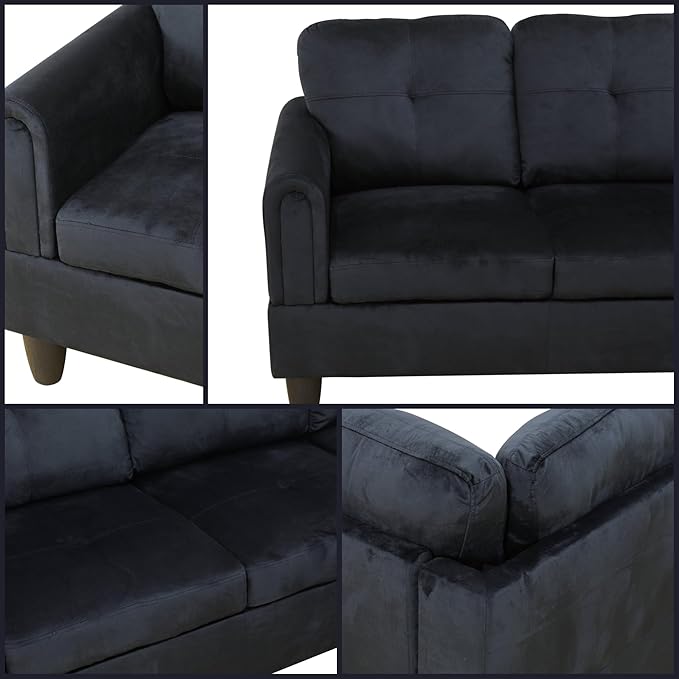 Modular L-Shaped Sectional Sofa, Modern Couches - Image 5