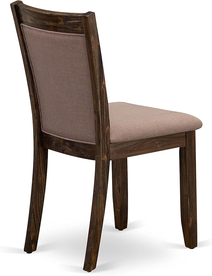 East West Furniture I3MZ7-748 7 Piece Dining Room Table Set Consist of a Round - Image 11