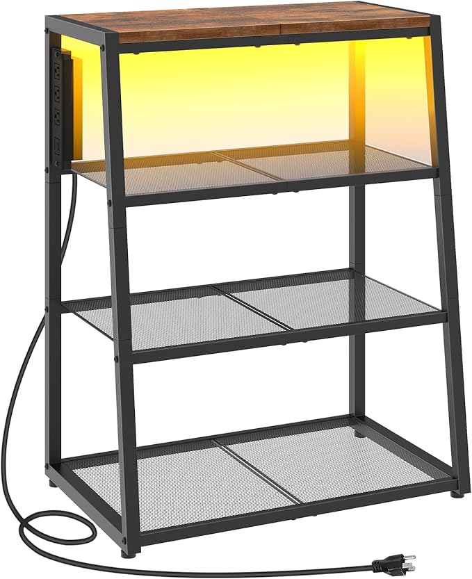 HOOBRO 4-Tier AV Media Stand by HOOBRO