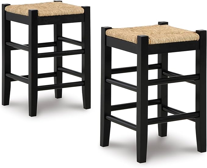 Signature Design by Ashley Mirimyn Farmhouse 23.63" Counter Height Bar Stool by SignatureDesignbyAshley
