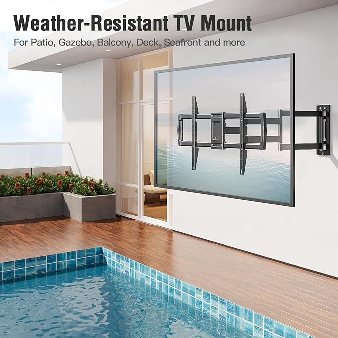 ELIVED Outdoor Long Arm TV Wall Mount - Image 2