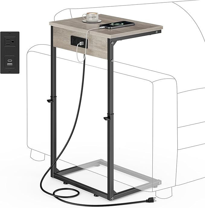 Vagusicc C Shaped End Table - Image 8