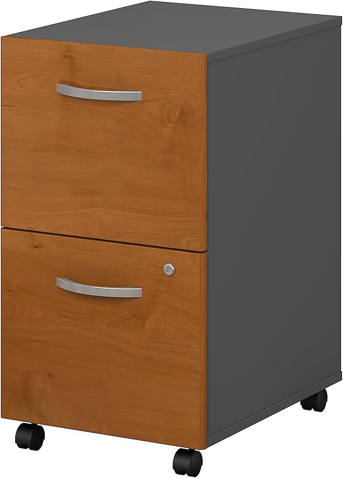 Bush Business Furniture Series C Home Office Furniture Set, Natural Cherry by BushBusinessFurniture