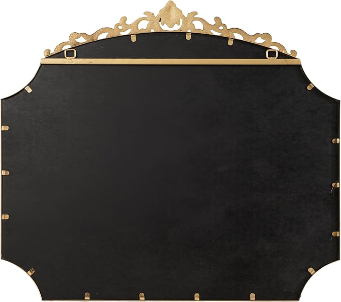 Kate and Laurel Arendahl Ornate Traditional Arched Scallop Mirror; 24 x 36; - Image 7