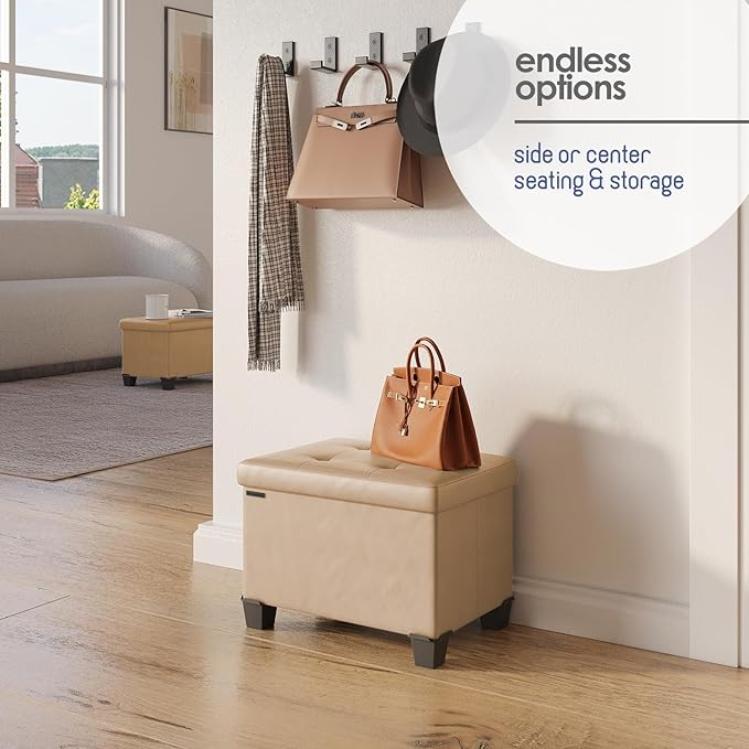 STORAGEBUD Storage Ottoman Cube - Image 6
