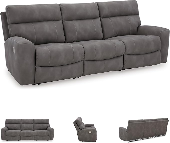 Signature Design by Ashley Next-Gen DuraPella Contemporary Faux Leather Modular - Image 6