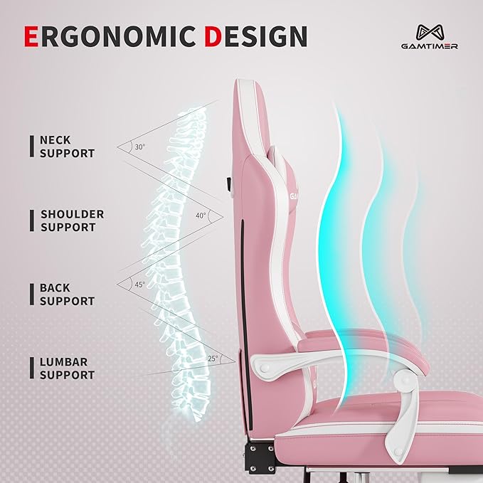 Gaming Chair, 400 lbs Adult Chair, High Back Computer Chair - Image 6