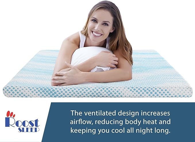 Cool Cloud Supreme 3 Inch Gel Memory Foam King Mattress Topper – Cooling - Image 3