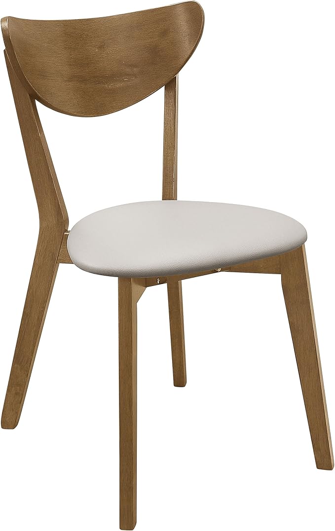Coaster Home Furnishings Kersey Mid Century Modern Set of 2 Wood Dining Side - Image 4