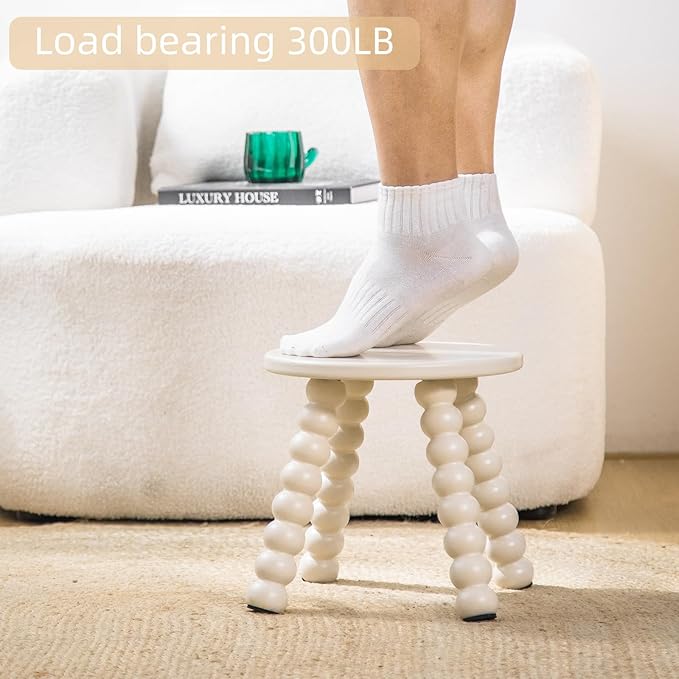 Solid Wooden Step Stool for Adults, 10 inch Stool for Kids Perfect Matched - Image 3