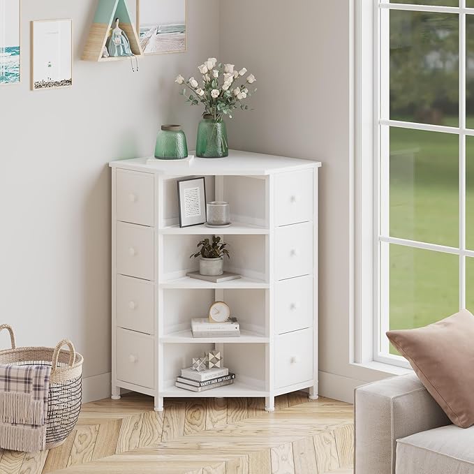 LUMTOK 8 Drawers Corner Dresser - Image 2