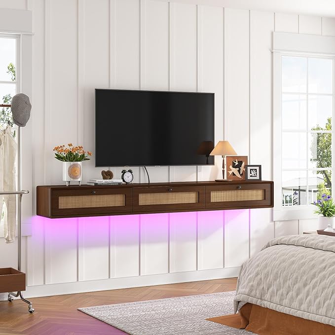 Fully-Assembled Floating TV Stand - Image 6