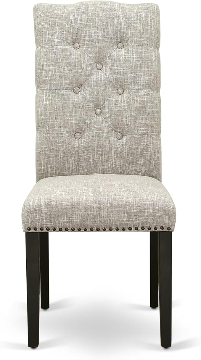 East West Furniture V697EL635-7 7 Piece Kitchen Table & Chairs Set Consist of a - Image 9