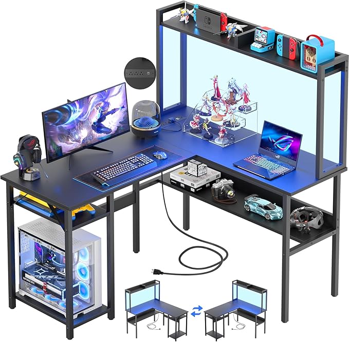 Unikito L Shaped Gaming Desk by Unikito