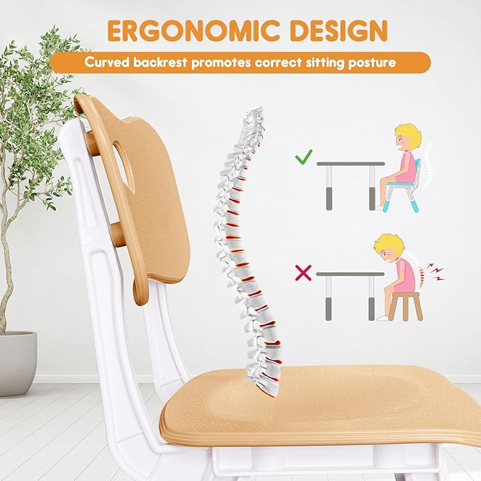 Kids Chair Adjustable Height Children Chairs Suitable - Image 6