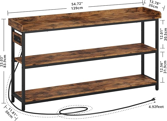 IRONCK Console Table, Sofa Table - Image 3