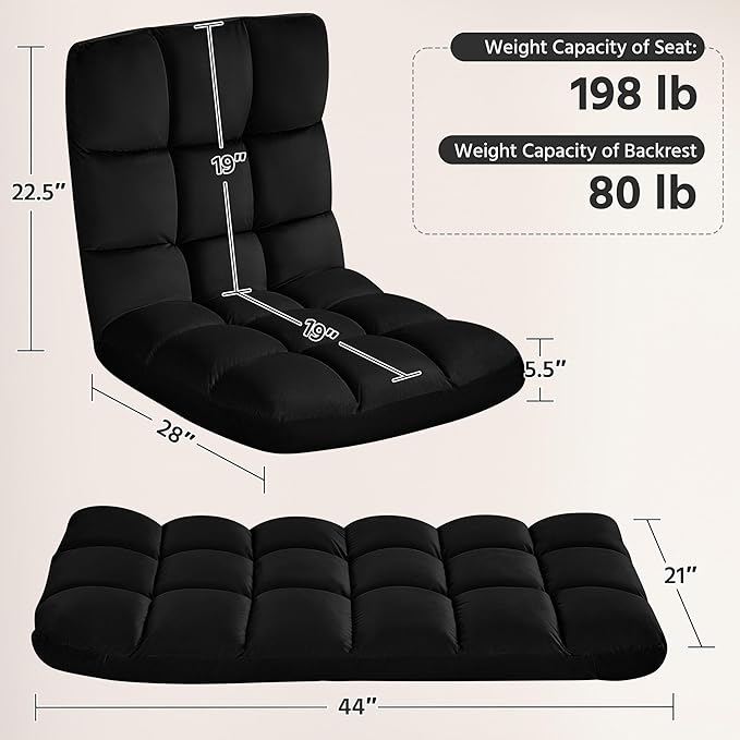 Yaheetech Floor Chair, Meditation Chair - Image 3