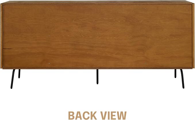 NTC Veil Sideboard with 2 Doors and 3 Drawers, Buffet Cabinet with Vertical - Image 5
