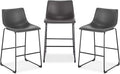 EdgeMod Brinley Counter Stool in Grey by EdgeMod