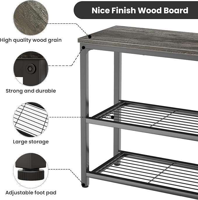Ecoprsio Small Console Table, Sofa Table - Image 4