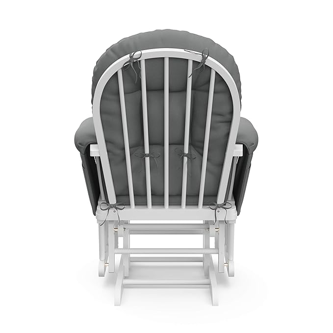 Storkcraft Premium Hoop Glider & Ottoman — GREENGUARD Gold Certified Nursery - Image 15