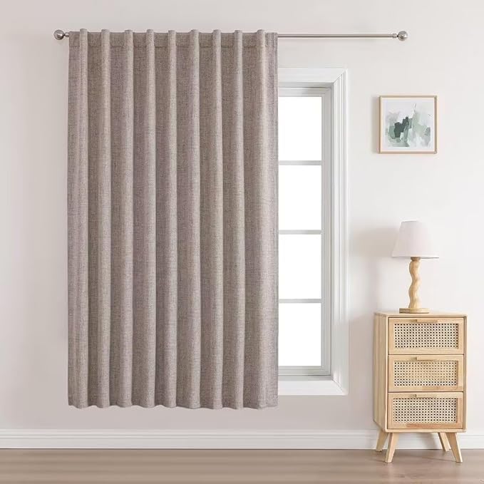 Joydeco 100% Total Blackout Curtains Custom Size by JOYDECO
