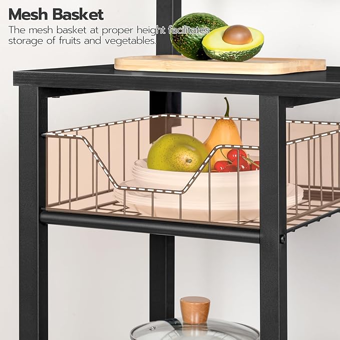 HOOBRO Kitchen Bakers Rack - Image 7