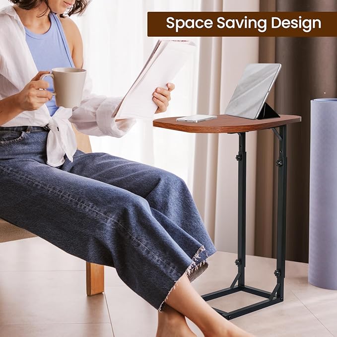 Premium Adjustable C-Shaped End Table - Image 6