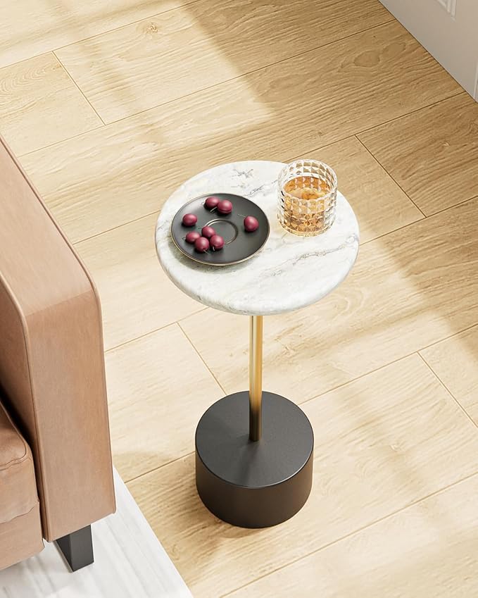 Drink Table Pedestal, Round Side Table, Drink Tables by AEPOALUA