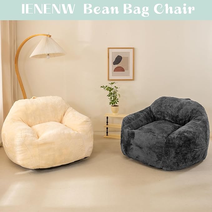 Bean Bag Sofa Chair for Adults, Beanbag Couch for Reading, Soft and Durable - Image 7