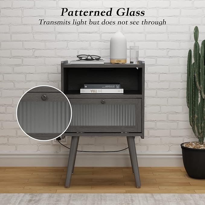 Mid Century Modern Nightstand - Image 6