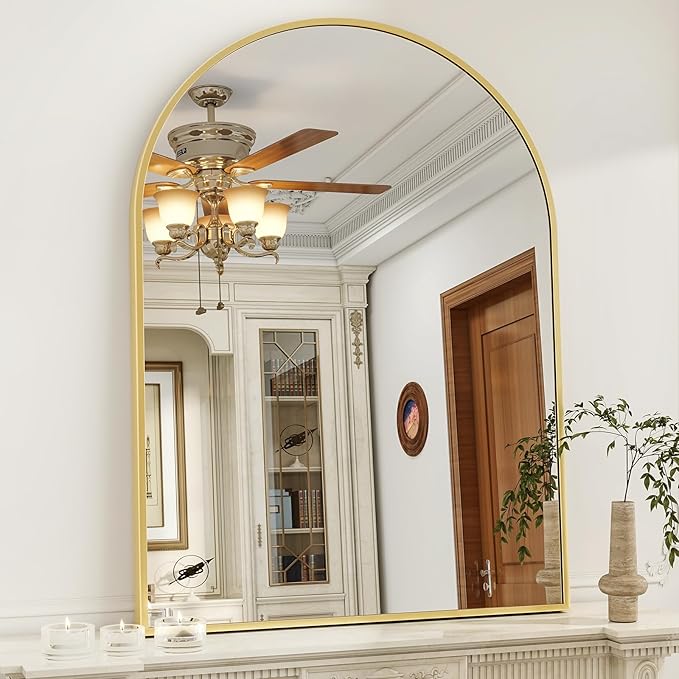 32"x48" Arched Bathroom Mirror - Image 3