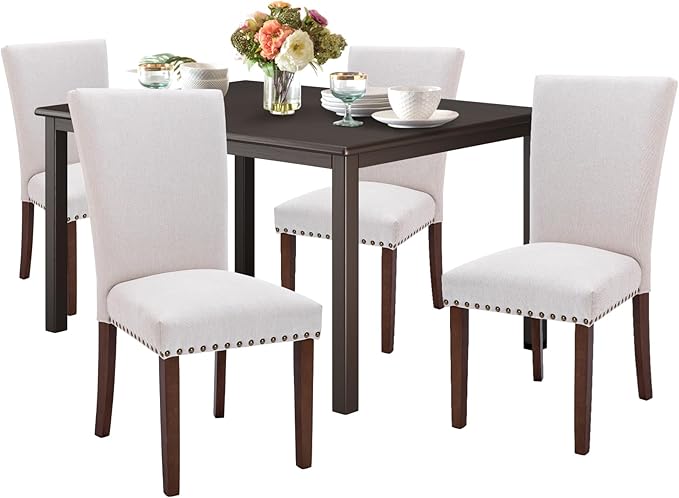 COLAMY 5-Piece Dining Table Set by COLAMYINC