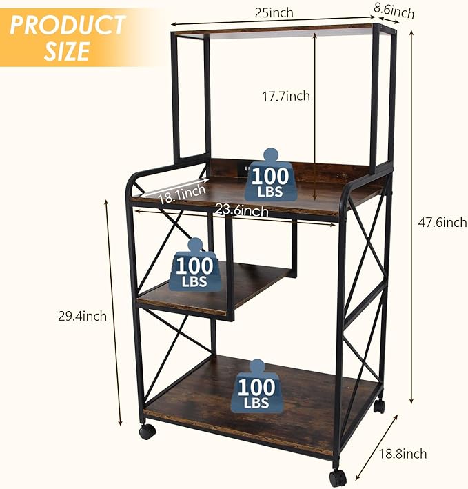 Printer Stand, Large Printer Stand - Image 5